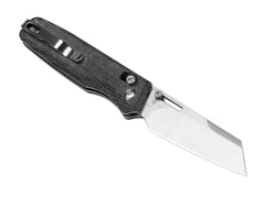 Briceag Task Micarta Black Kizer- Lama Sheepfoot 154CM, Maner Micarta Negru