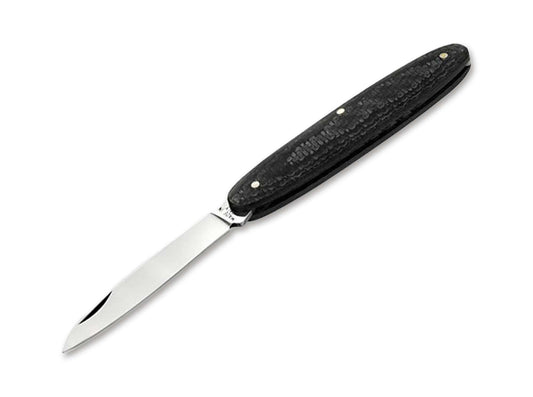 Briceag Temperino 175 Carbon Black Maserin- Maner Fibra Carbon, Design Slim