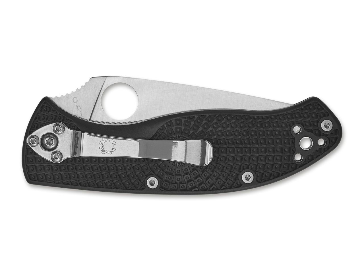 Briceag Tenacious Lightweight Plain Spyderco- Design Usor, Utilizare EDC