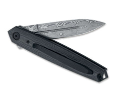 Briceag Terzuola Pacifico Damascus Black Camo CF Fox Knives- EDC, Fiabil