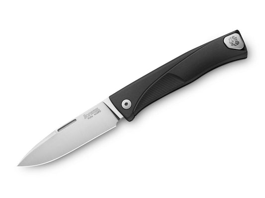 Briceag Thrill Black LionSteel- Lama Böhler M390, Maner Ergonomic Aluminiu