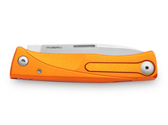 Briceag Thrill Orange LionSteel- Maner Aluminiu Orange, Lama Böhler M390