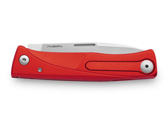 Briceag Thrill Red LionSteel- Lama Böhler M390, Maner din Aluminiu Rosu