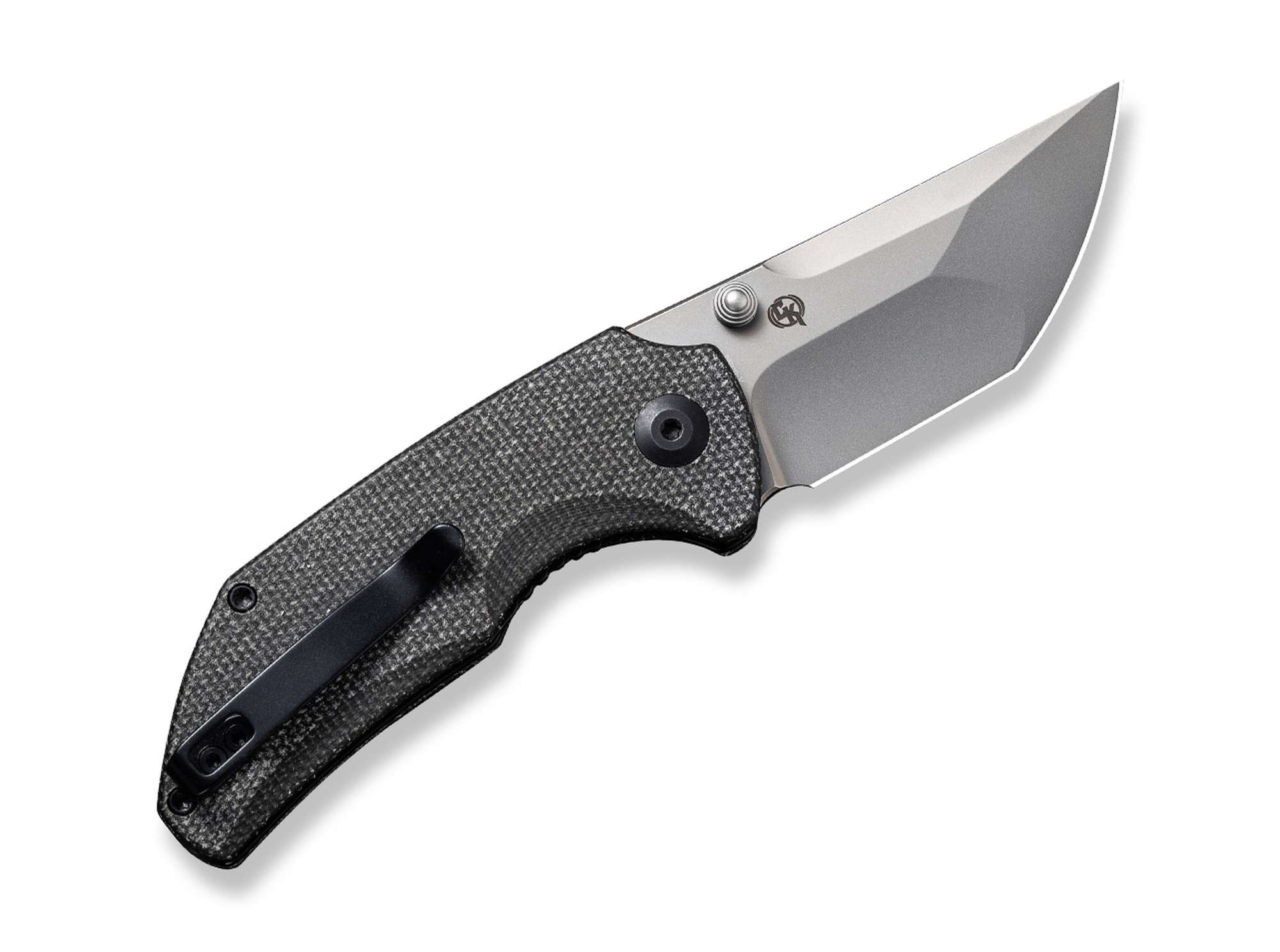 Briceag Thug 2 Micarta Green CIVIVI- Lama Tanto Nitro-V, Maner Micarta Verde