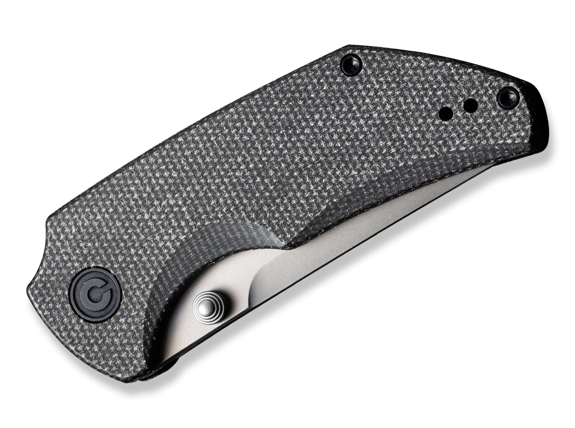 Briceag Thug 2 Micarta Green CIVIVI- Lama Tanto Nitro-V, Maner Micarta Verde