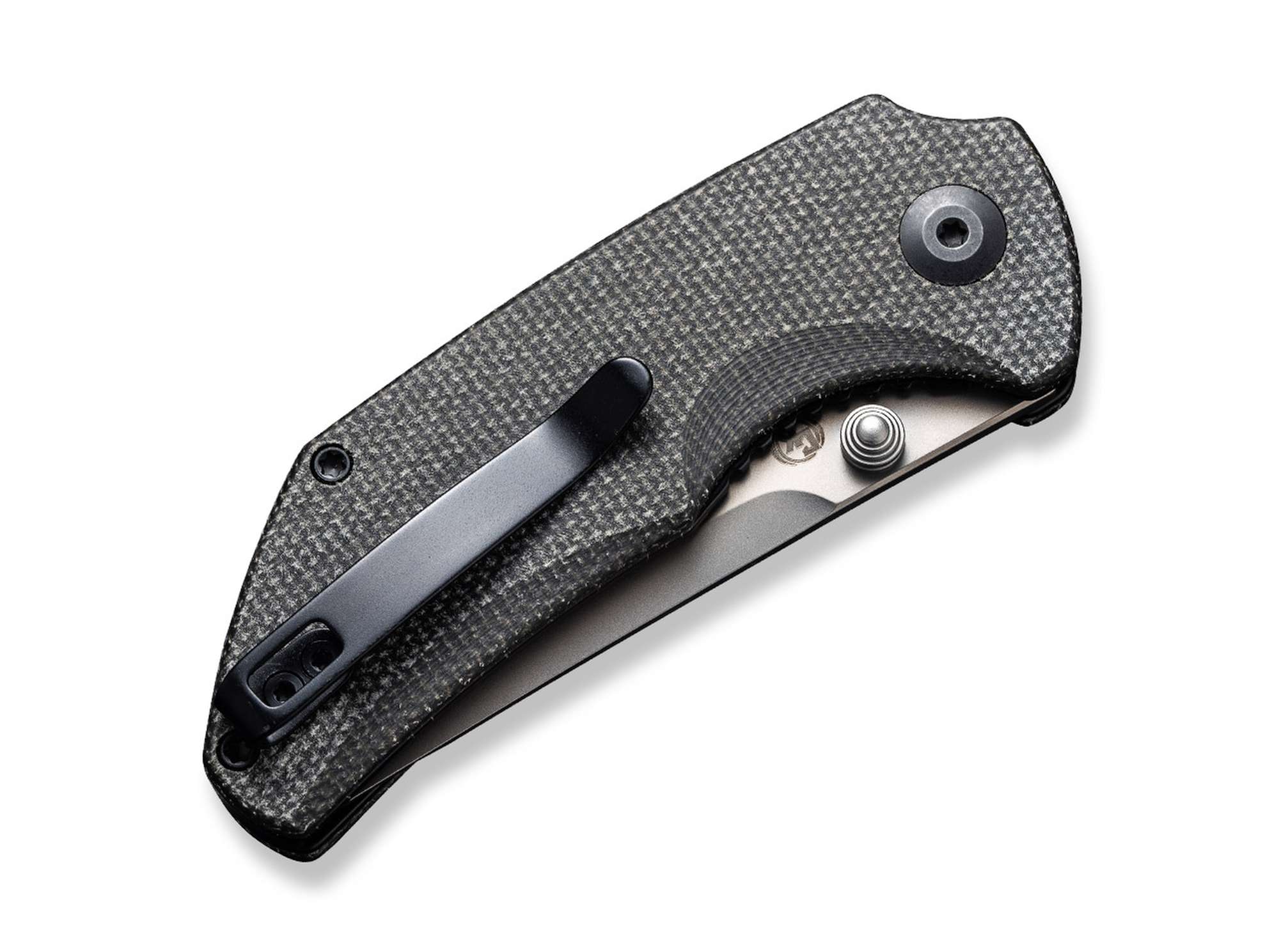 Briceag Thug 2 Micarta Green CIVIVI- Lama Tanto Nitro-V, Maner Micarta Verde