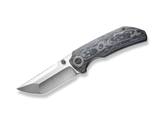 Briceag Thug XL Shredded Carbon Titan WE Knife- Lama CPM-20CV, Maner Titan/Carbon