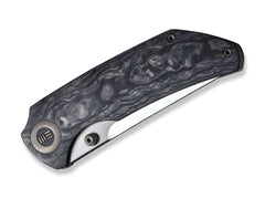 Briceag Thug XL Shredded Carbon Titan WE Knife- Lama CPM-20CV, Maner Titan/Carbon