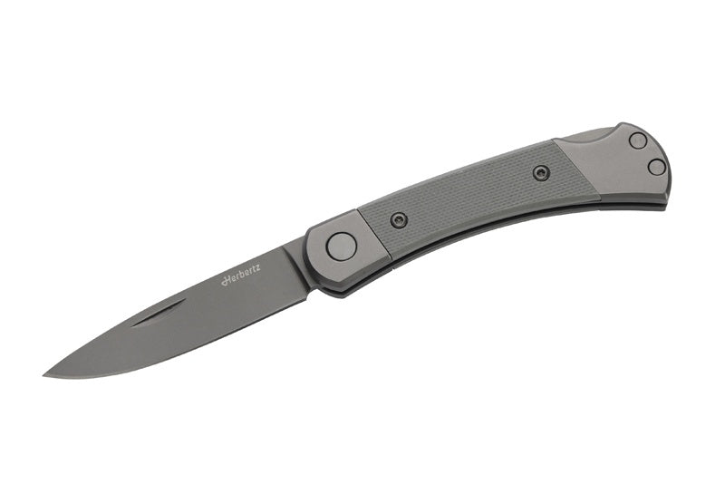Briceag Titanbeschichtung Grey D2 Small Herbertz - Oțel D2, Mâner Ergonomic