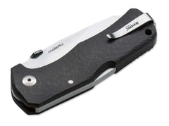 Briceag TM1 Carbon LionSteel- Maner Fibra de Carbon, Sistem Backlock