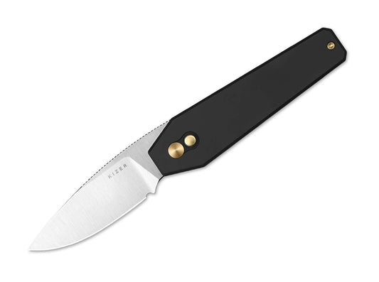 Briceag Tomb Nitro-V Aluminum Black Kizer- Lama Nitro-V, Blocare Button Lock