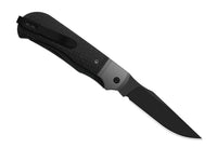 Briceag Trestle TP AirTi Kizer Negru – 2 Lame Oțel BD1N, Mâner Aluminiu - poza 3