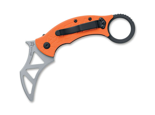 Briceag Tribal K Training G10 Orange Fox Knives- Lama Antrenament, Maner G10 Portocaliu