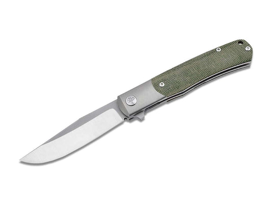 Briceag TRPPR Micarta Böker- Lamă MagnaCut, Mâner Micarta Verde