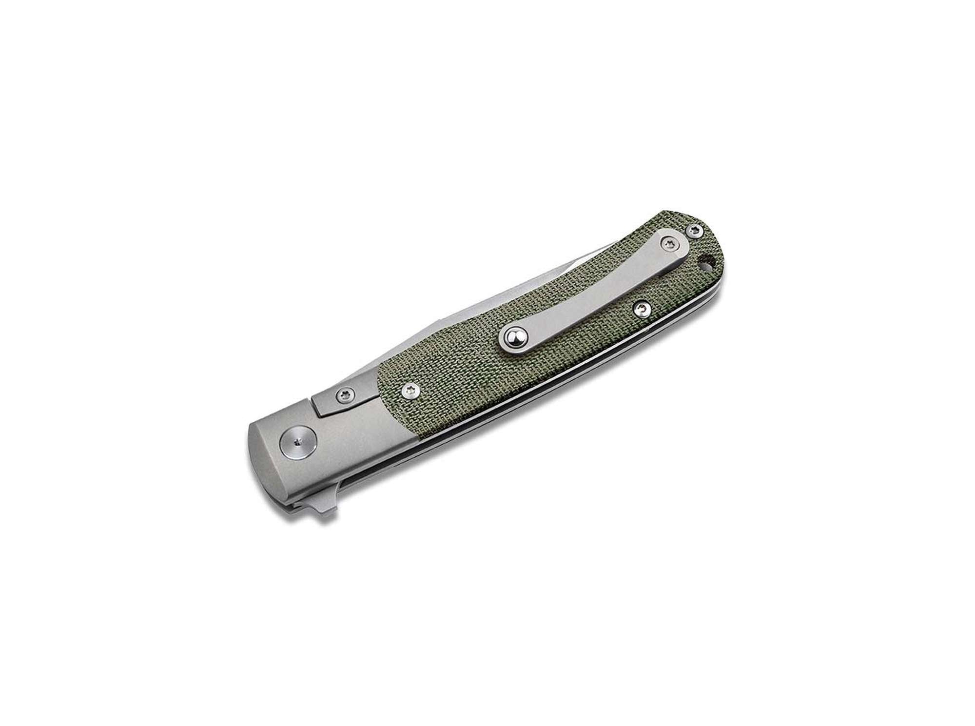Briceag TRPPR Micarta Böker- Lamă MagnaCut, Mâner Micarta Verde