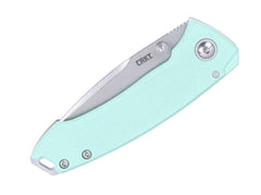 Briceag Tuna Compact Frame Lock G10 Blue CRKT- Design Compact, Maner G10 Albastru