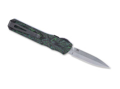 Briceag Twist Tighe Compact Automatic Green CRKT- Maner Camuflaj, Mecanism OTF