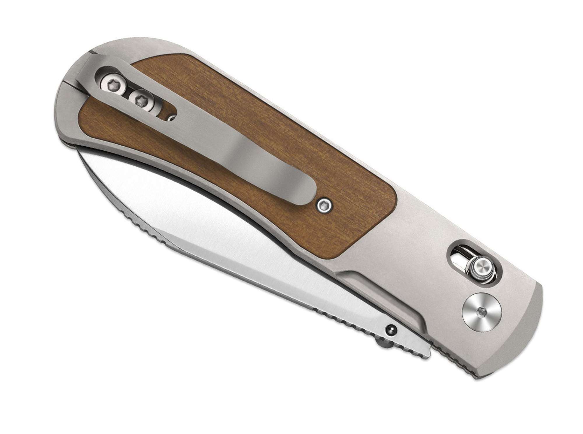 Briceag Tycho S45VN Ti Mkuruti Kizer- Mecanism Clutch Lock, Utilizare EDC