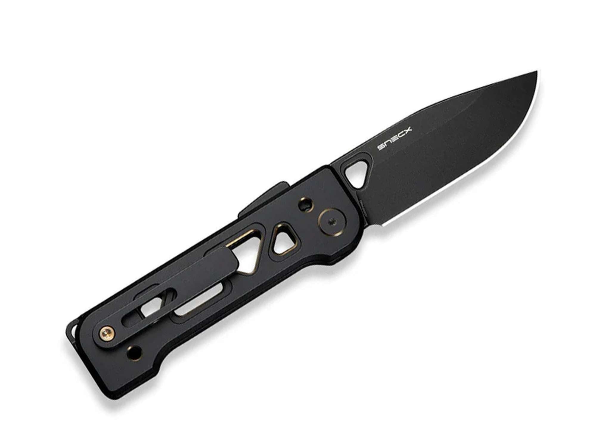 Briceag Tyro 20CV Titanium All Black WE Knife- Design Robust, EDC