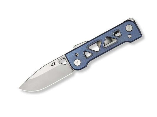 Briceag Tyro 20CV Titanium Blue WE Knife- Maner Titan Albastru, Lama CPM-20CV