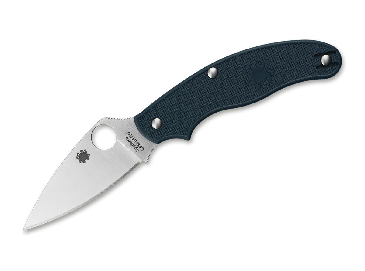 Briceag UK Pen Knife Dark Blue Spyderco- Utilizare EDC, Mecanism Slipjoint