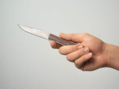 Briceag Urban Trapper Cocobolo Damascus Böker- Lama Damasc, Maner Cocobolo