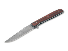 Briceag Urban Trapper Cocobolo Damascus Böker- Lama Damasc, Maner Cocobolo