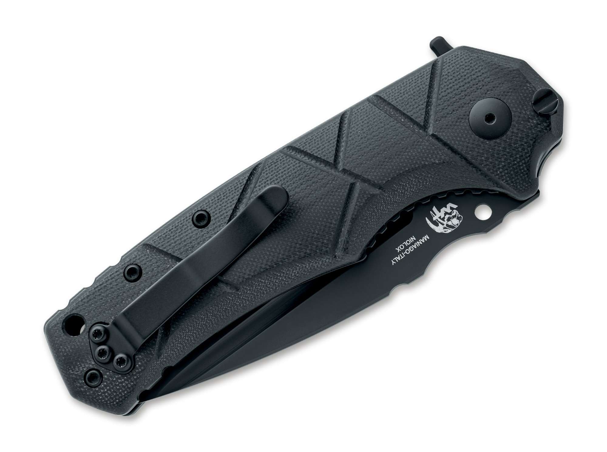 Briceag Uro Folder G10 Black Fox Knives- Lamă Niolox, Mâner G10