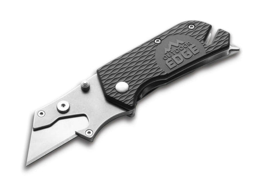 Briceag UtiliPro Black Outdoor Edge- Multifunctional, Lama Retractabila