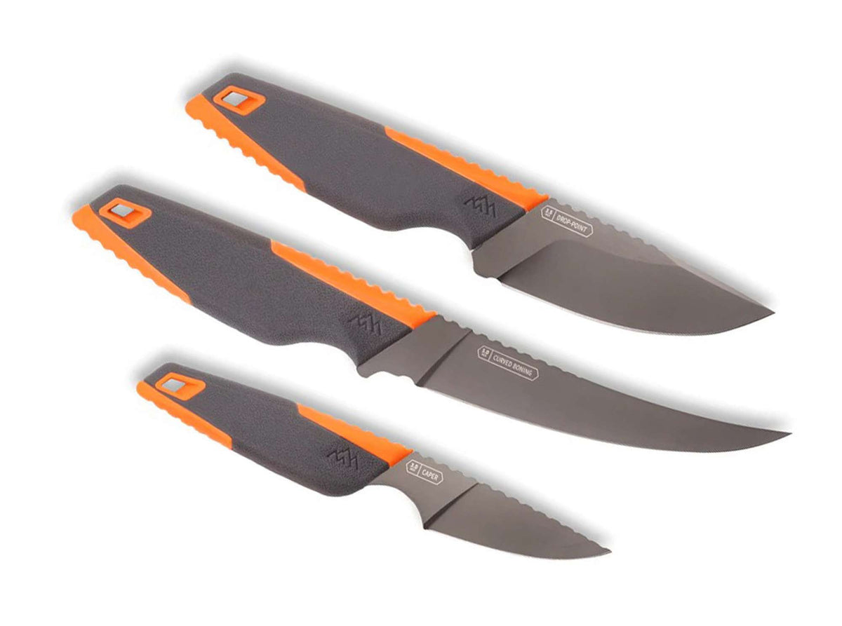Briceag Vantex 4 Piese Kit Outdoor Edge- Kit Vanatoare, Lame Titan Inox