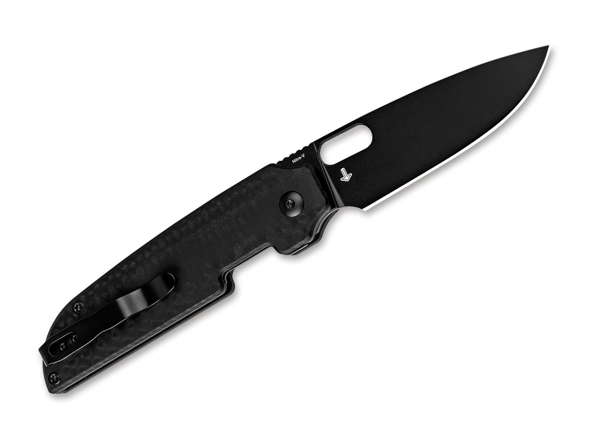 Briceag Varatas Nitro-V G10 All Black Kizer- Maner G10, Lama Nitro-V