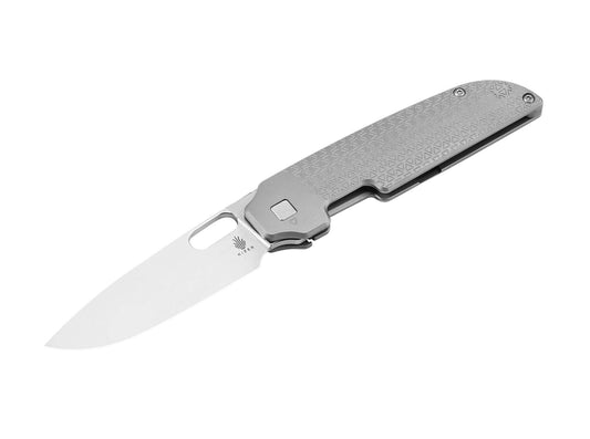 Briceag Varatas Titanium Grey Kizer- Maner Titan, Lama S35VN