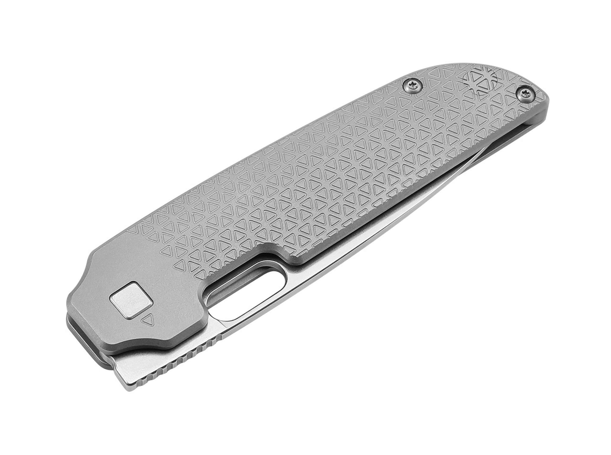 Briceag Varatas Titanium Grey Kizer- Maner Titan, Lama S35VN
