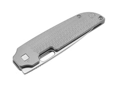 Briceag Varatas Titanium Grey Kizer- Maner Titan, Lama S35VN
