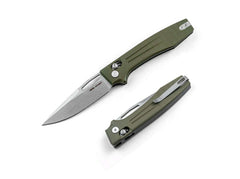 Briceag Vena Nitro-V Green G10 Real Steel- Otel Nitro-V, Maner G10 Verde