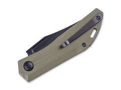 Briceag Ventus Lite G10 OD Green Real Steel- Lama D2 Clip Point, Maner G10 OD Green