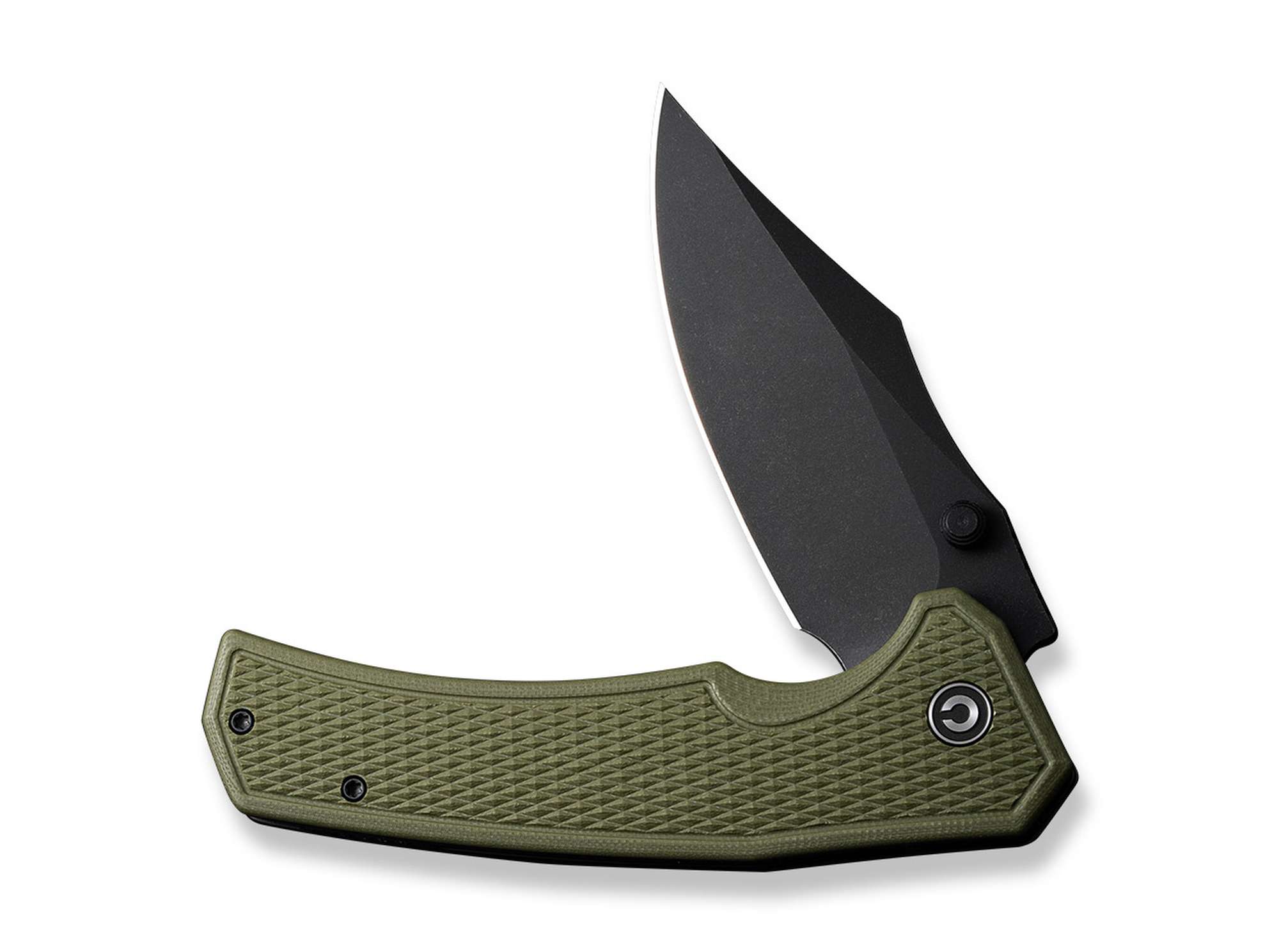 Briceag Vexillum Milled G10 OD Green CIVIVI- Lama Nitro-V, Sistem Liner Lock