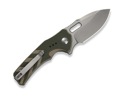 Briceag Vexron Milled Green & Tan G10 Stonewash CIVIVI- Mâner G10, Lamă Stonewash