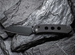 Briceag Vision FG G10 All Black CIVIVI- Lama Reverse Tanto, Maner G10