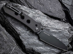 Briceag Vision FG G10 All Black CIVIVI- Lama Reverse Tanto, Maner G10
