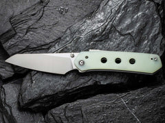 Briceag Vision FG G10 Jade CIVIVI- Lamă Tanto Inversă, Mâner G10 Verde Jade