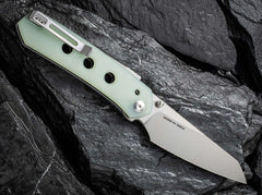 Briceag Vision FG G10 Jade CIVIVI- Lamă Tanto Inversă, Mâner G10 Verde Jade