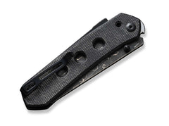 Briceag Vison FG Canvas Micarta Black Damascus CIVIVI- Lama Damascus, Maner Micarta Negru