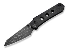 Briceag Vison FG Canvas Micarta Black Damascus CIVIVI- Lama Damascus, Maner Micarta Negru