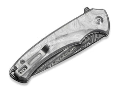 Briceag Voidflare Damascus Aluminum Foil G10 CIVIVI- Lama Damasc, Deschidere Fluida