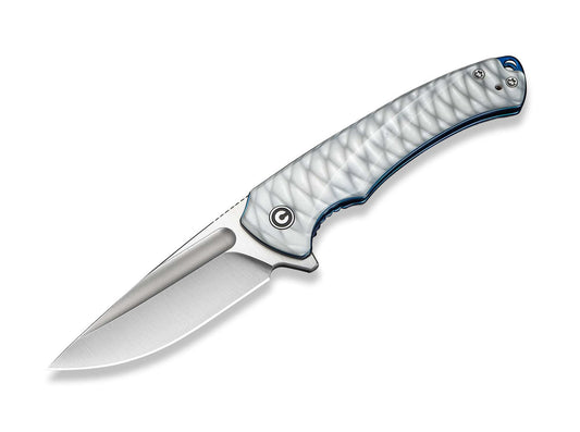 Briceag Voidflare Greyish White Resin Scale Pattern CIVIVI- EDC, Fiabil