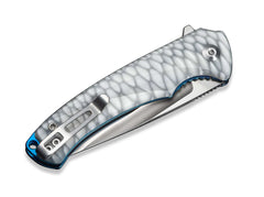 Briceag Voidflare Greyish White Resin Scale Pattern CIVIVI- EDC, Fiabil