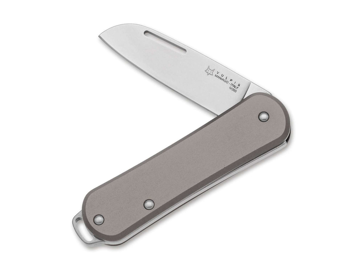 Briceag Vulpis 108 TI Fox Knives- Maner Titan, Lama Sheepfoot M390