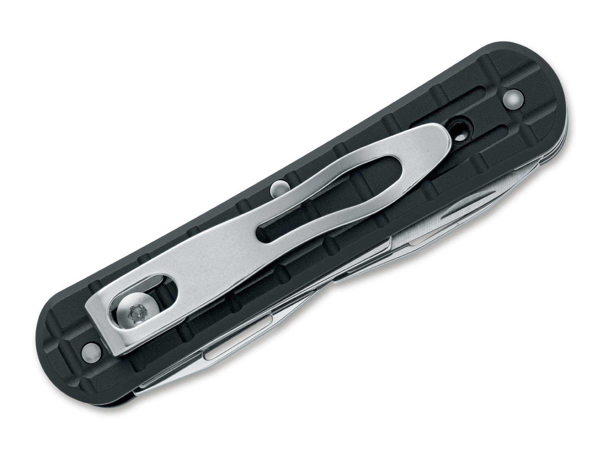Briceag Vulpis 130-F3 Grenade Pattern Aluminum Black Fox Knives- Unelte, EDC