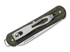 Briceag Vulpis 130 Fox Knives- Maner Aluminiu Verde, Lama Wharncliffe N690